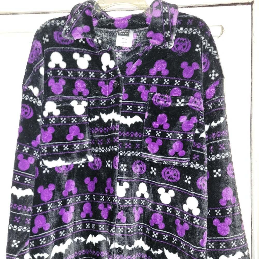 Ladies Disney Mickey Mouse Shacket Size XL Great Condition